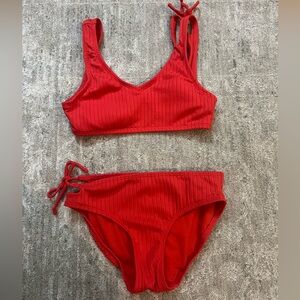 GB girls swimsuit red size 10